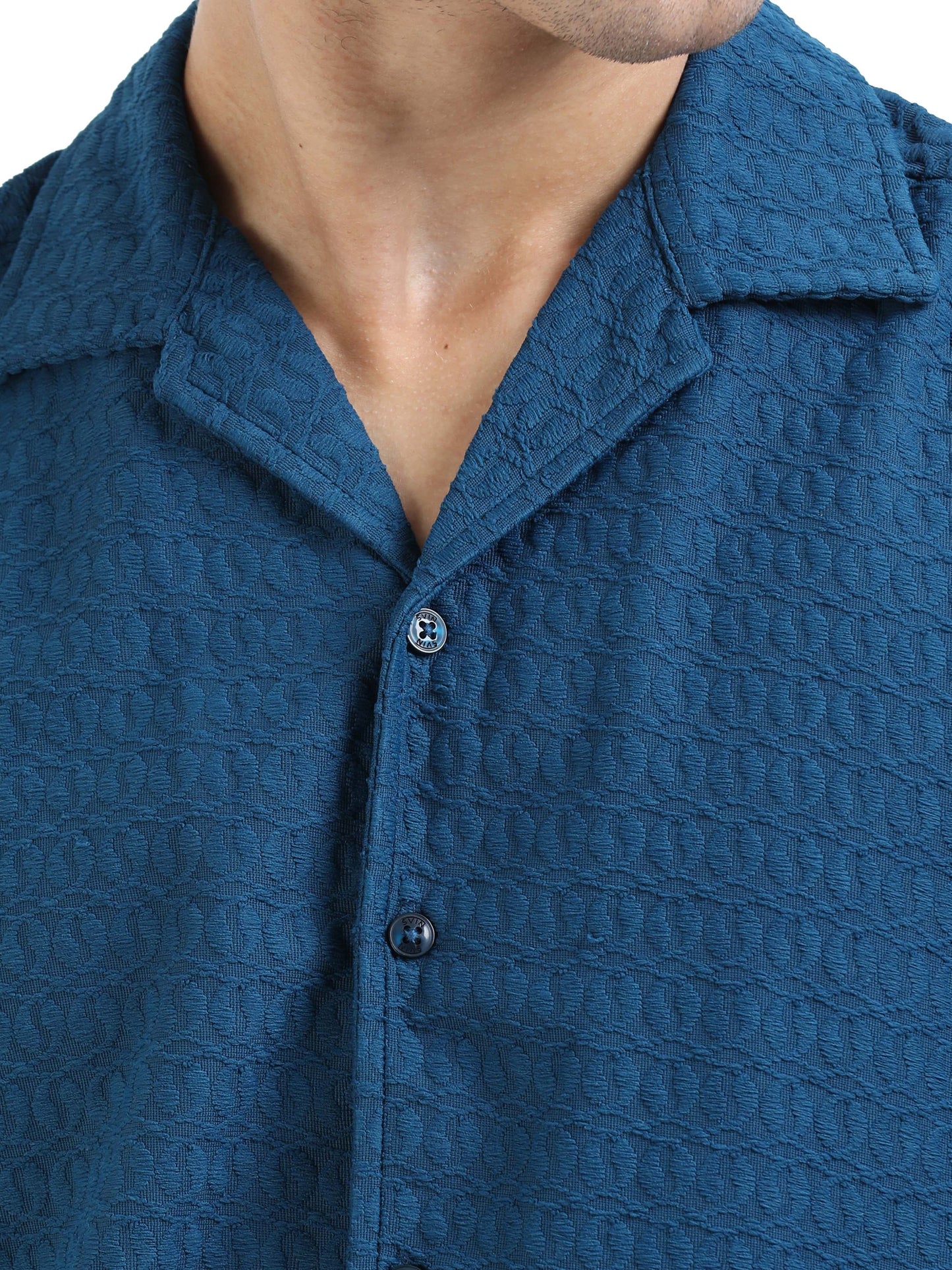 Half sleeve drop shoulder Cotton popcone fabric soft feel