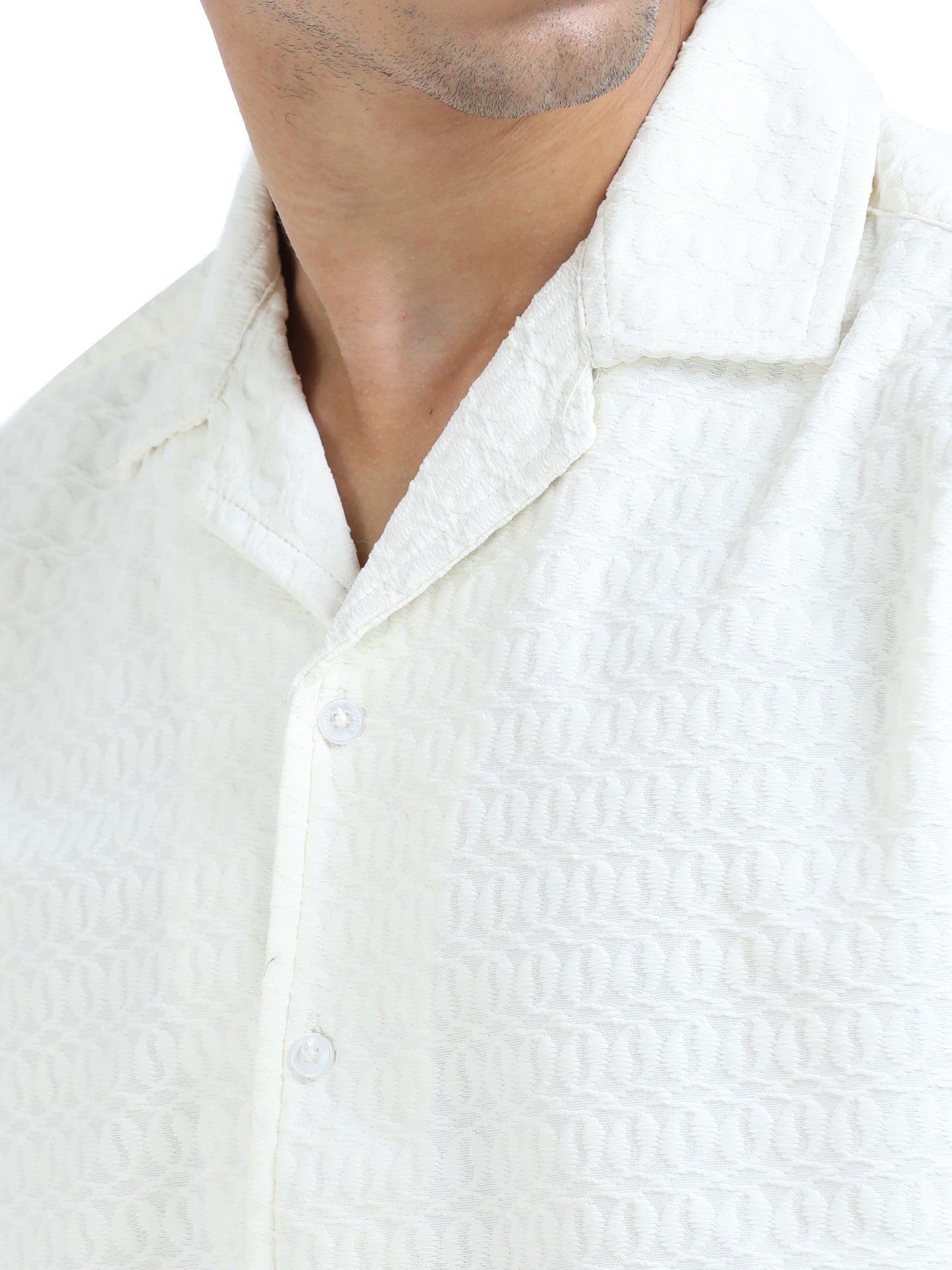 Half sleeve drop shoulder Cotton popcone fabric soft feel