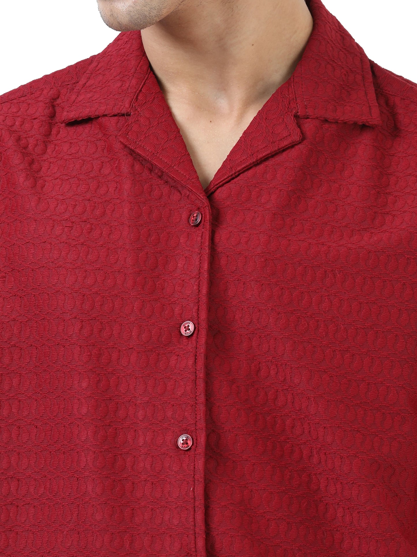 Half sleeve drop shoulder Cotton popcone fabric soft feel